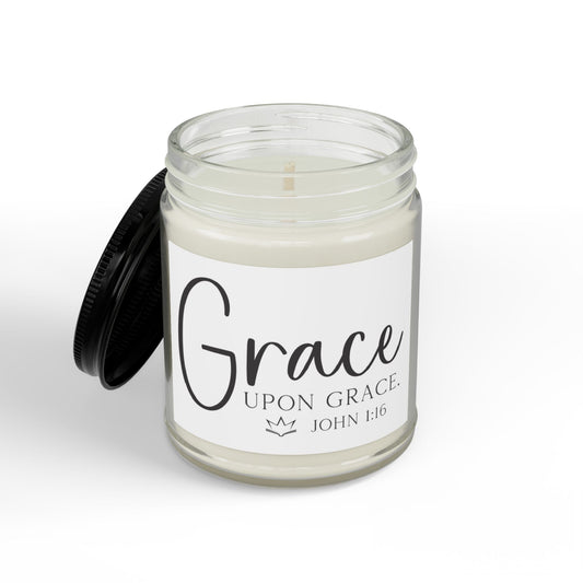 Grace Upon Grace | Christian Candle