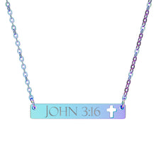 JOHN 3:16 | Christian Cross Necklace