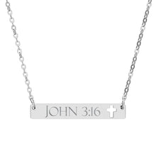 JOHN 3:16 | Christian Cross Necklace