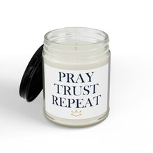 Pray Trust Repeat | Christian Candle