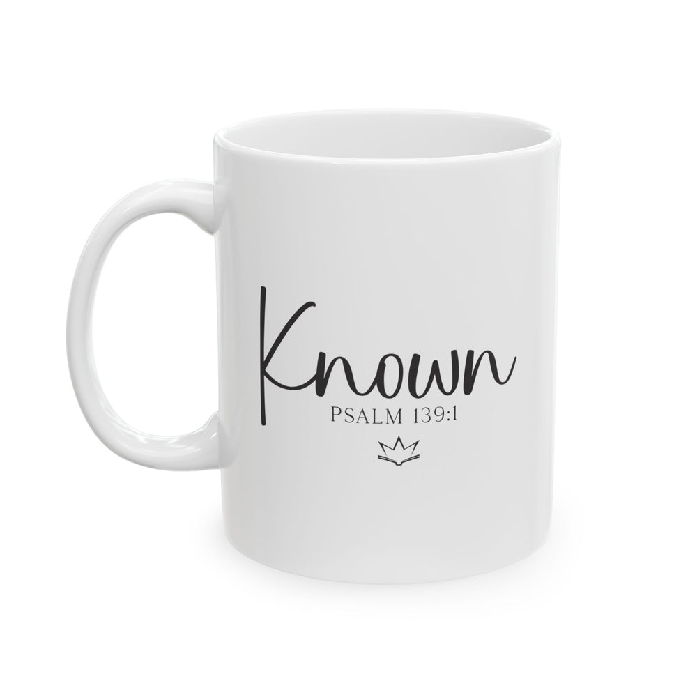 Known | Christian Mug