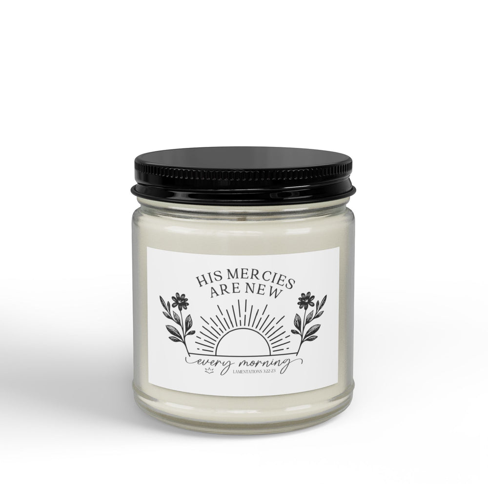 His Mercies Are New | Christian Candle