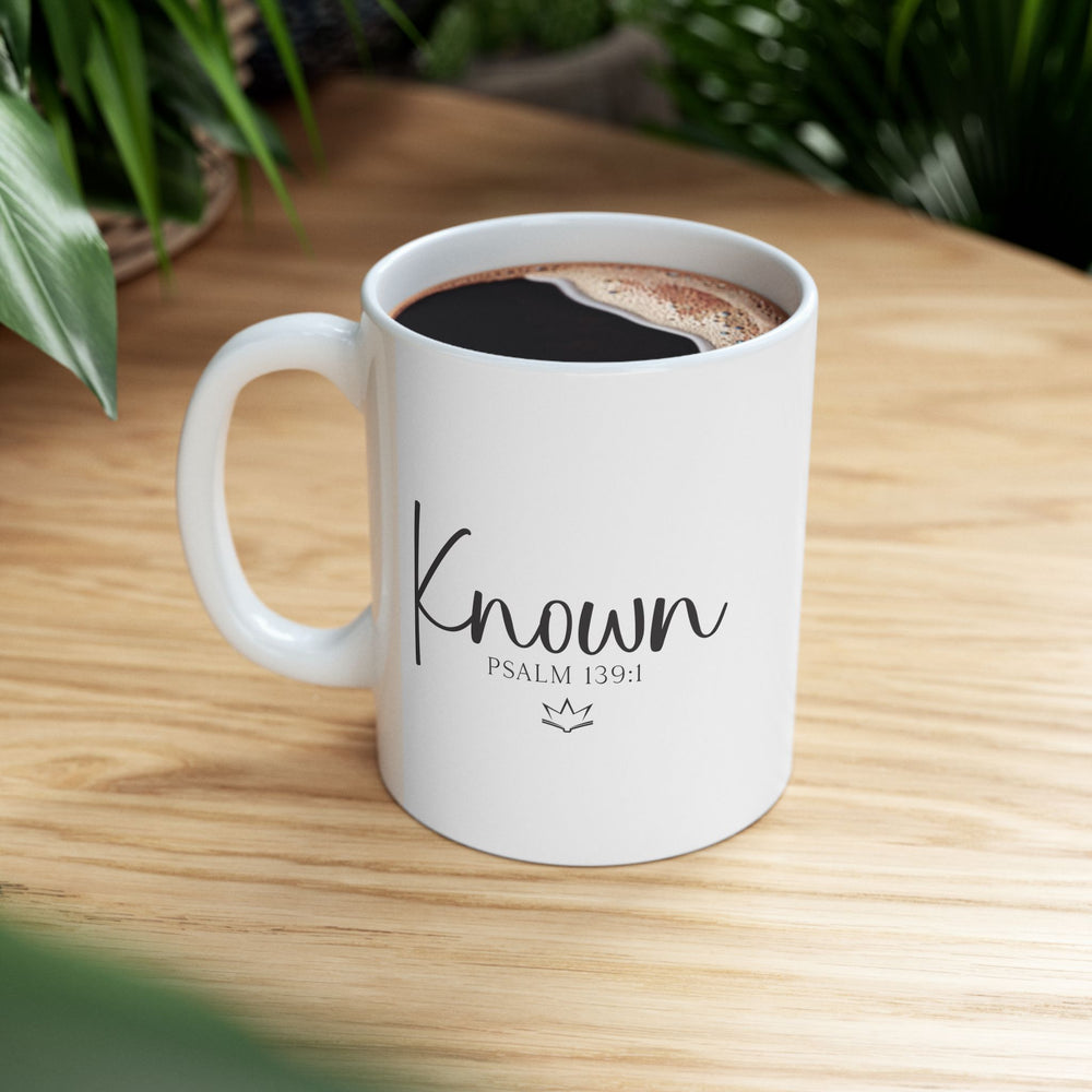 Known | Christian Mug