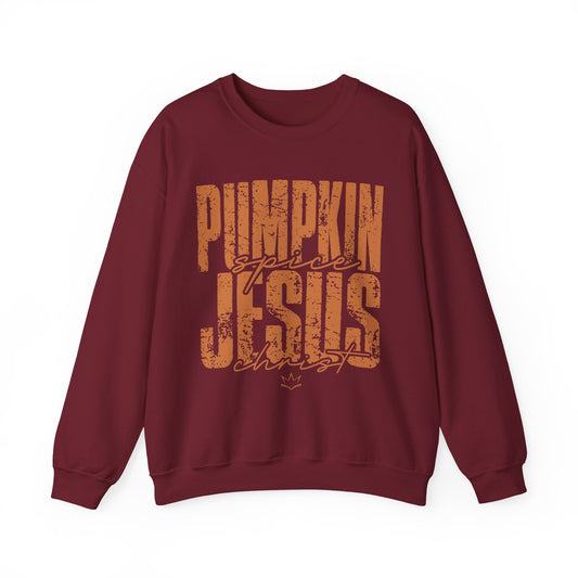Pumpkin Spice Jesus Crewneck Sweatshirt