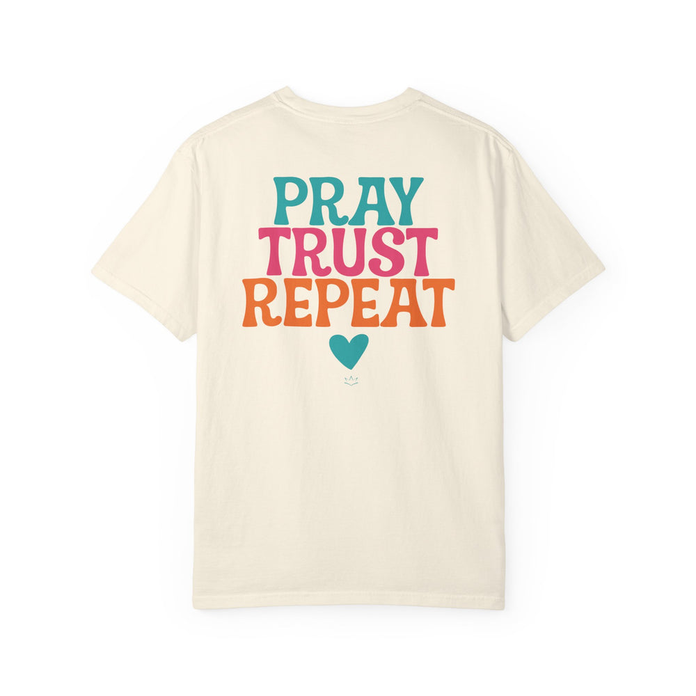 PRAY TRUST REPEAT | Christian T-Shirt