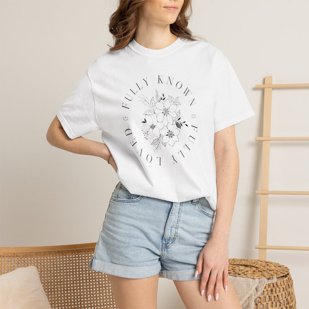 FULLY KNOWN FULLY LOVED | Christian T-Shirt
