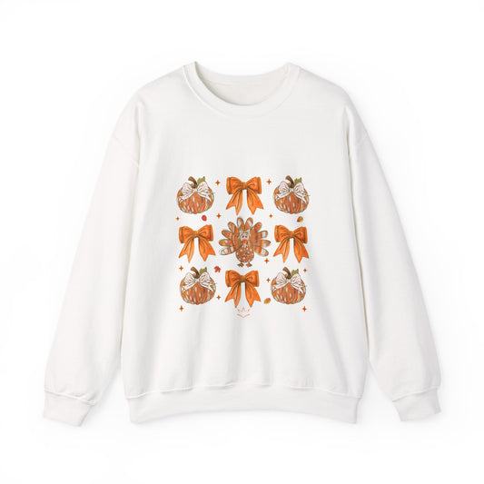 Thanksgiving Coquette Sweatshirt | Psalm 107:1